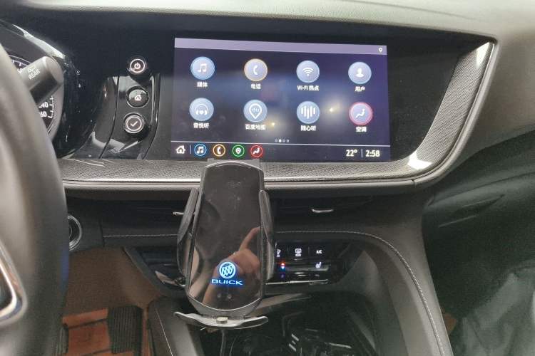 Used Buick Envision 2022 Encore S 552T Two-Wheel-Drive Luxury Model Audio And AC Panel