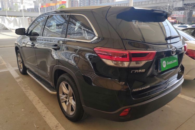 Used Toyota Highlander 2018 2.0T Two-Wheel Drive Luxury Edition 7 Seats China VI Standard Rear Left 45 Deg
