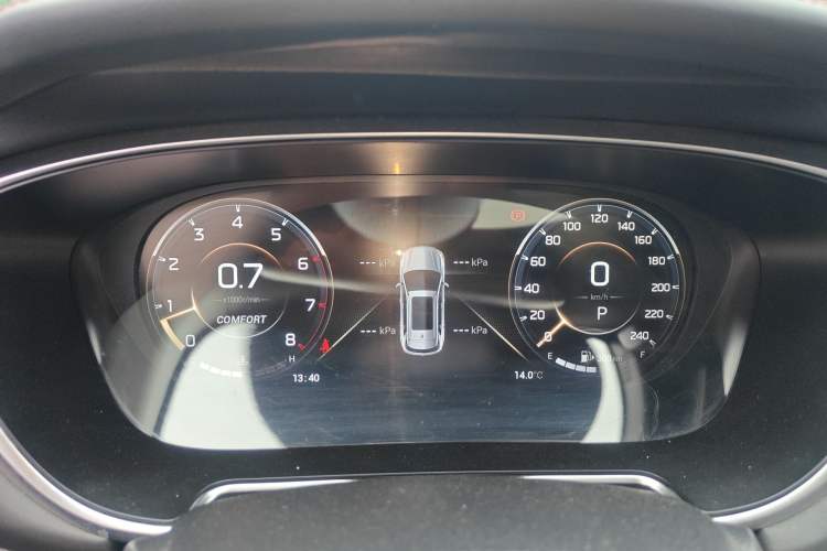 Used GAC Trumpchi GS4 PLUS 2021 270T Automatic Galaxy Edition Instrument Cluster