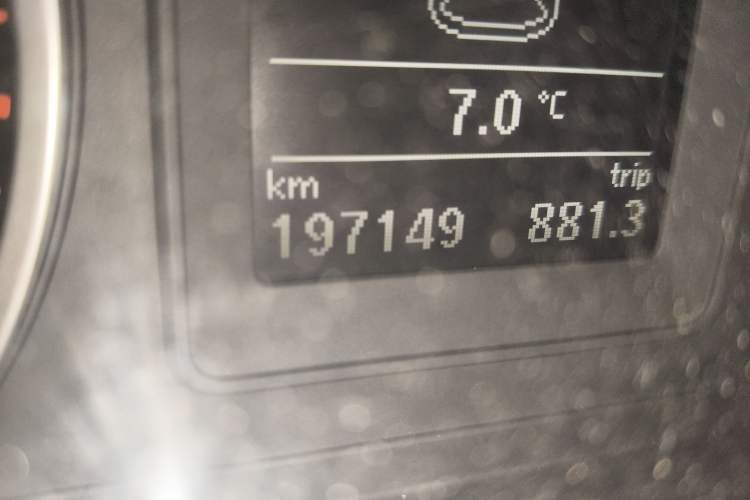 Used Volkswagen Tiguan 2012 1.8TSI Automatic Two-Wheel Drive Elite Edition Odometer Close Up