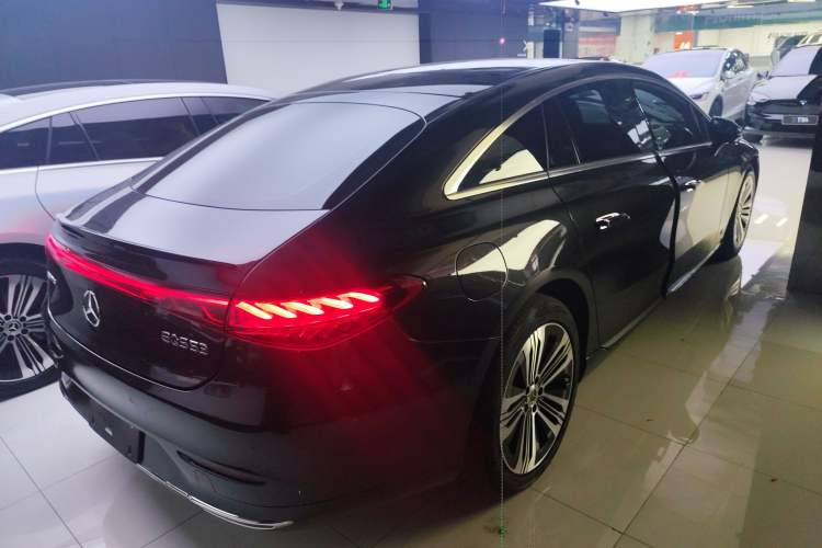 Used Mercedes-Benz EQS 2022 Updated Version 450+ Pioneer Edition Rear Right 45 Deg