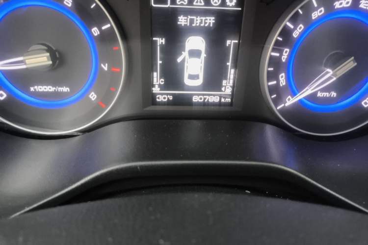 Used CHANGAN Eado DT 2018 1.6L Manual Comfort Model Odometer Close Up