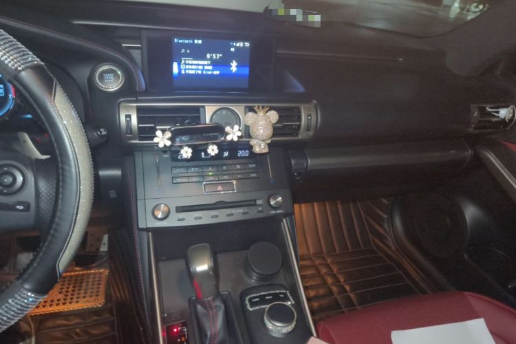 Used Lexus IS 2015 200t F SPORT Audio And AC Panel