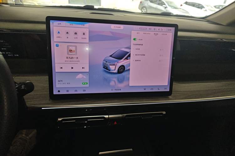 Used GAC Trumpchi E8 New Energy 2024 150km MAX Audio And AC Panel