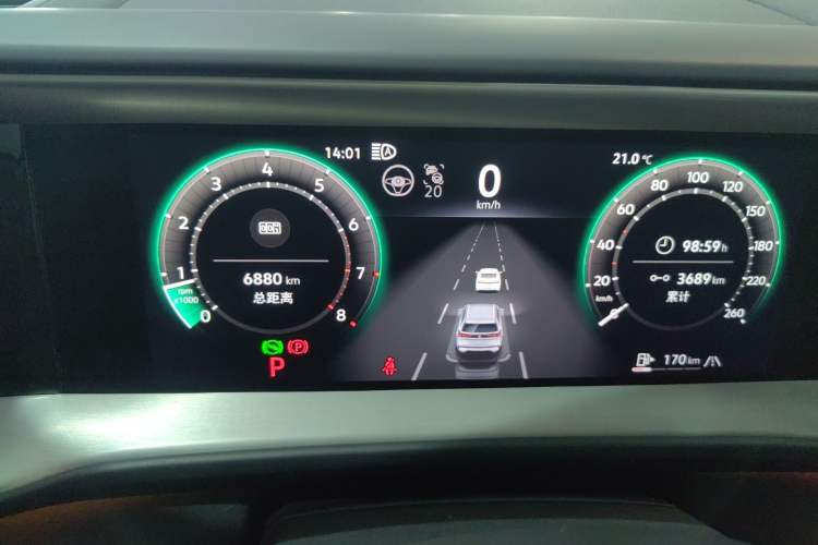 Used Volkswagen Teramont 2025 Tiguan Pro 450TSI Four-Wheel Drive Summit Edition Instrument Cluster