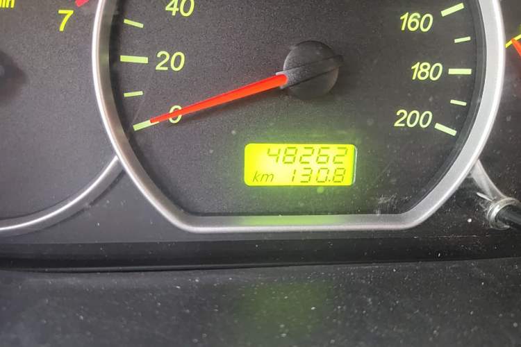 Used Wuling Hongguang 2021 1.5L S Base Version LAR Odometer Close Up