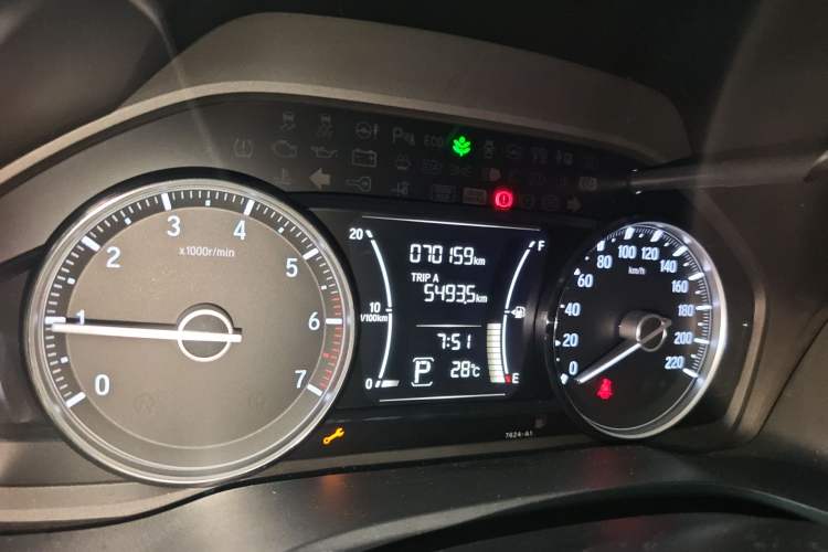 Used Honda Crider 2019 180 Turbo CVT Comfort Version China VI Odometer Close Up