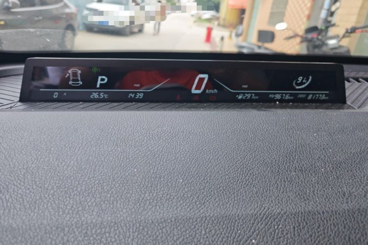 Used NETA AYA 2023 318 Lite Odometer Close Up