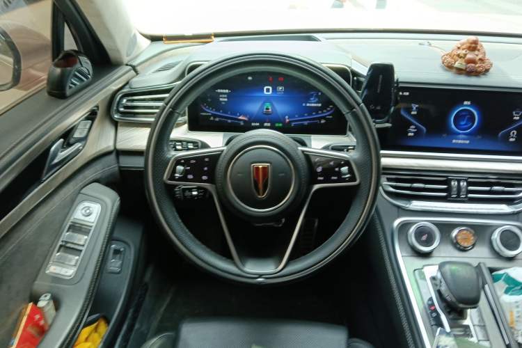 Used Hongqi H9 2022 3.0T Smart Connect Flagship Four-Seater Version Steering Wheel