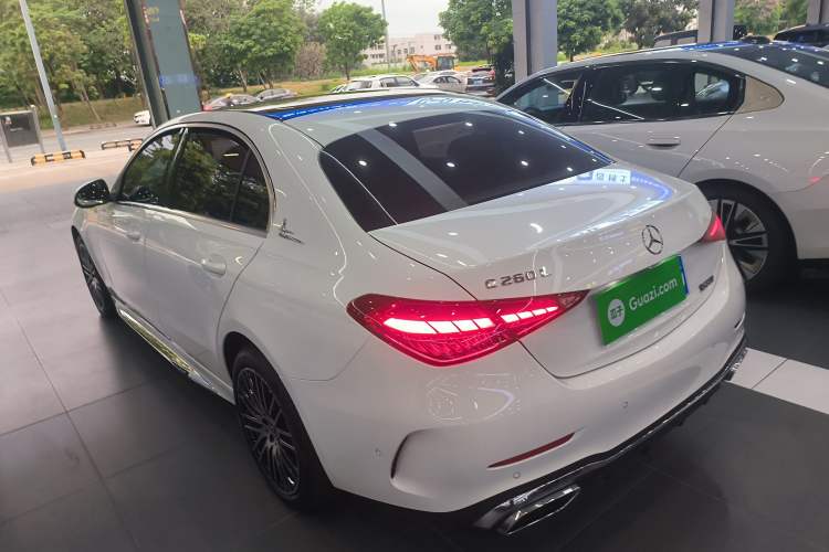 Used Mercedes-Benz C-Class 2025 Facelift C 260 L Sport Edition Rear Left 45 Deg