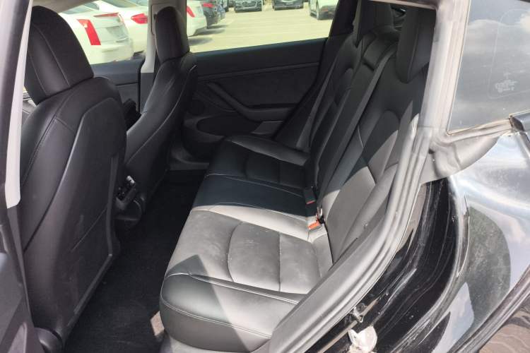 Used Tesla Model 3 2021 Standard Range Rear-Drive Upgraded Version Left Rear Seat
