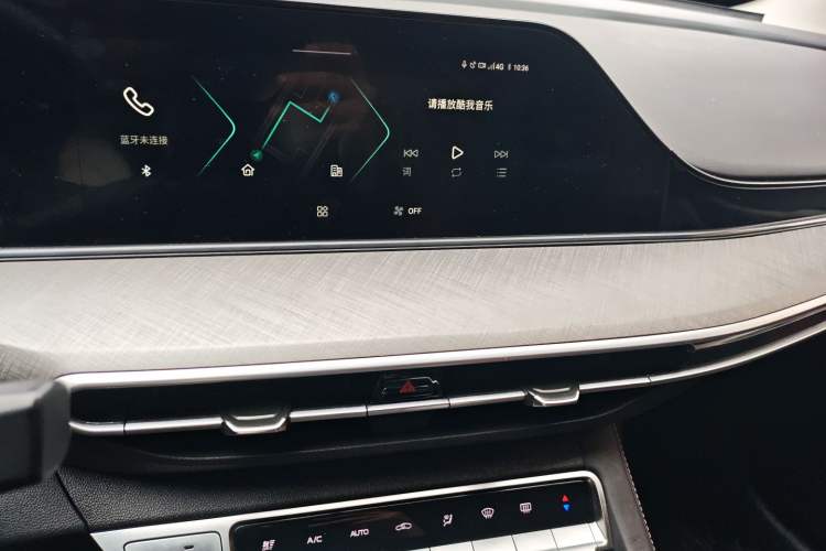 Used CHANGAN Eado 2023 Changan Edition PLUS Blue Whale NE 1.4T GDI DCT Prestige Version Audio And AC Panel