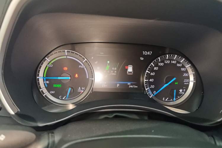 Used Toyota Highlander 2023 2.5L Smart Electric Hybrid Dual-Drive Elite Version 7 Seats Instrument Cluster