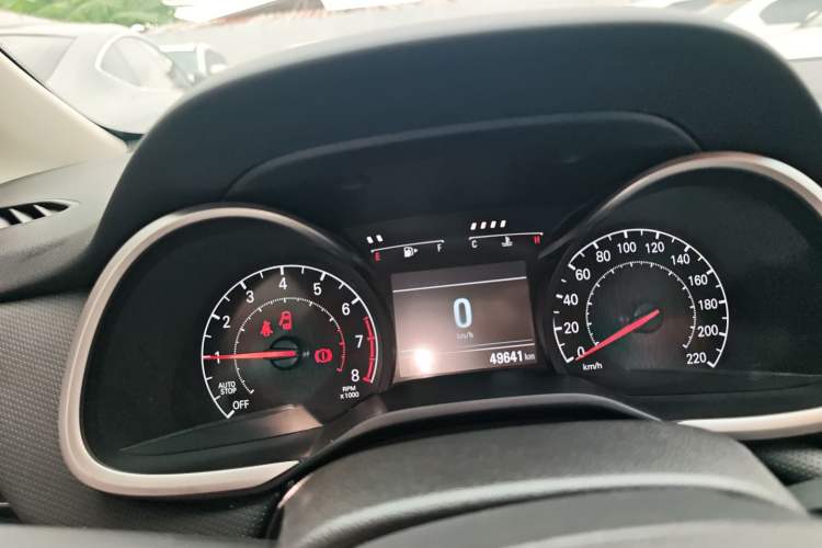 Used Chevrolet Monza 2019 Redline 320T Dual-Clutch Sporty Version China VI Standard Instrument Cluster