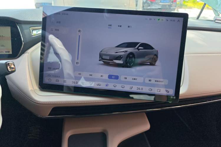 Used Deepal SL03 2022 515 Pure Electric Version Audio And AC Panel