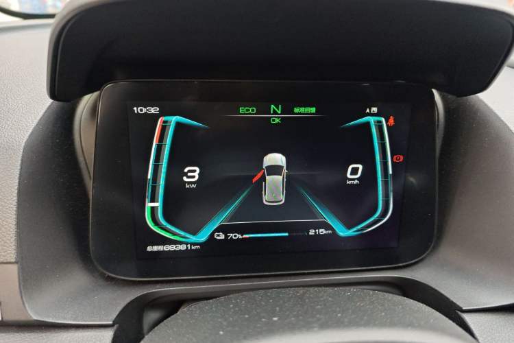 Used BYD e2 2019 Standard Range Version – Yue·Standard Model Instrument Cluster