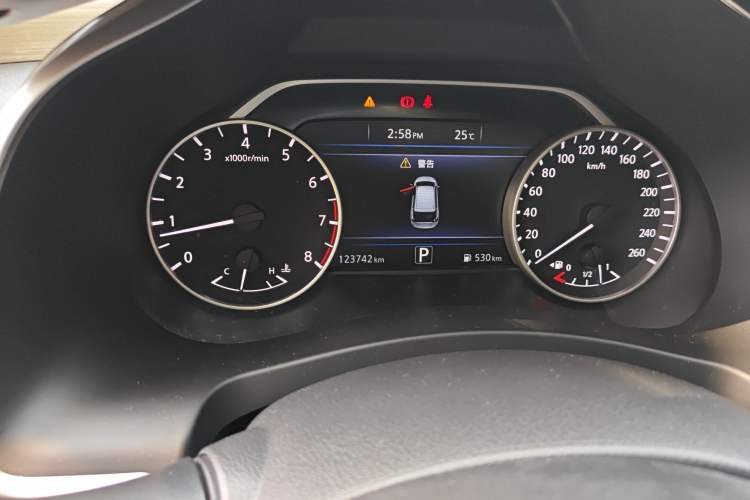 Used Nissan Murano 2017 2.5L XL Two-Wheel Drive Smart Edition Odometer Close Up