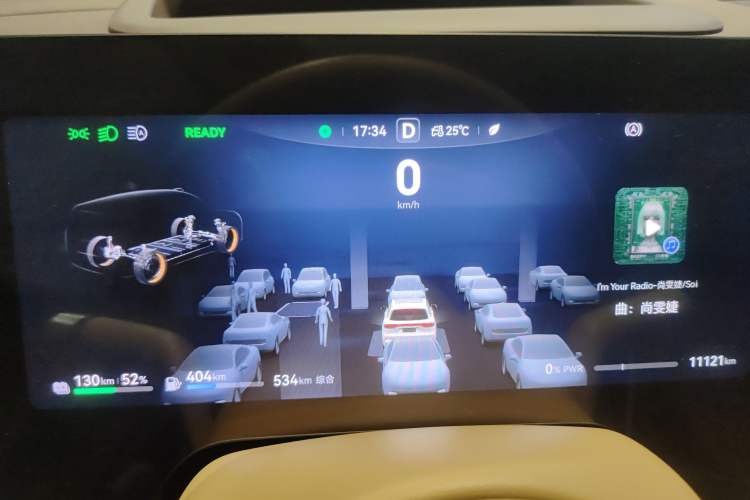 Used Hima AITO M8 2025 Extended-Range Max+ Version 53.4 kWh 6-Seater Edition Instrument Cluster