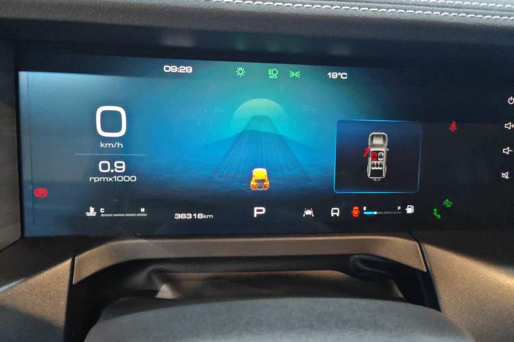 Used Tank 300 2021 City Edition 2.0T—Truly Stylish Instrument Cluster