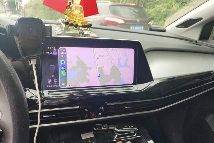 Used Volkswagen Talagon 2021 380TSI Four-Wheel Drive Flagship Version Audio And AC Panel