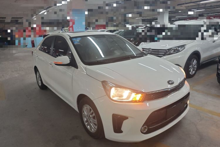 Used Kia Pegas 2017 1.4L Automatic Value Edition Front Right 45 Deg