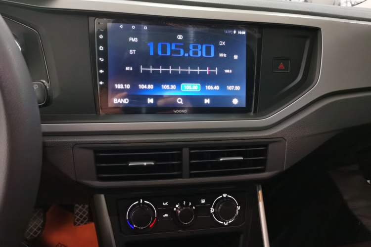 Used Volkswagen Polo 2019 Plus 1.5L Automatic Panoramic Enjoyment Edition Audio And AC Panel