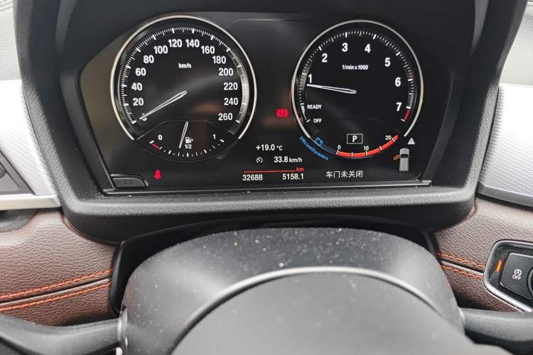 Used BMW X2 2021 Restyled sDrive25i Midnight Edition Odometer Close Up