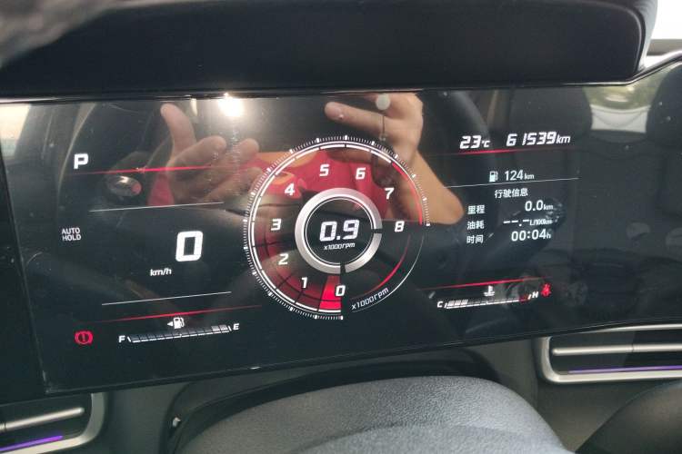 Used Hyundai Elantra 2022 1.5L CVT LUX Black Knight Limited Edition Instrument Cluster