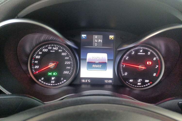 Used Mercedes-Benz C-Class 2017 C 200 L Sport Edition Instrument Cluster