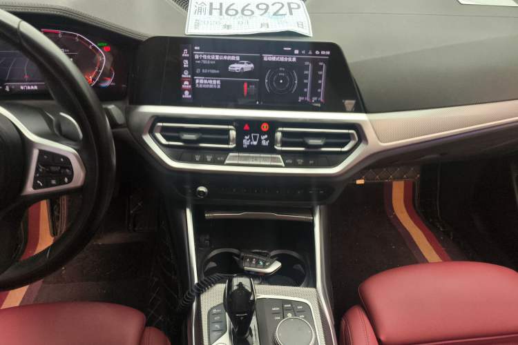 Used BMW 3 Series 2021 Facelifted 325Li M Sport Night Edition Package Audio And AC Panel