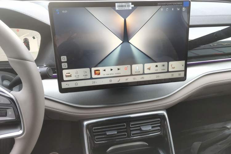 Used BYD Tang New Energy 2025 Intelligent Driving Version DM-i 115KM Prestige Edition Audio And AC Panel