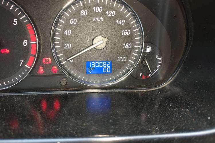 Used BAIC Weiwang M20 2014 1.5L practical type BJ415A Odometer Close Up