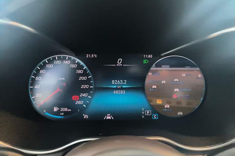 Used Mercedes-Benz GLC 2022 GLC 300 L 4MATIC Dynamic Edition Prestige Model Instrument Cluster