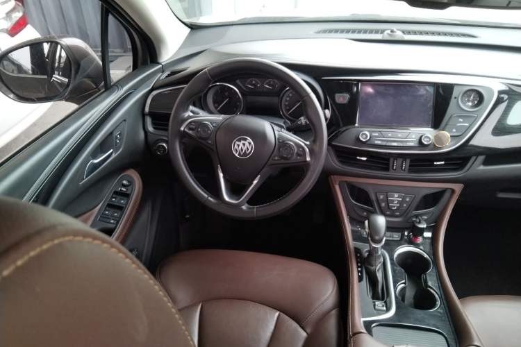 Used Buick Envision 2017 28T Four-Wheel Drive Elite Model Steering Wheel