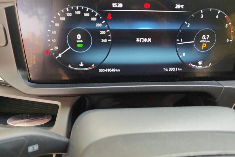 Used Ford Transit  Odometer Close Up