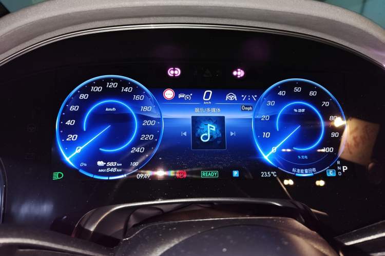 Used Mercedes-Benz EQS 2022 Updated Version 450+ Pioneer Edition Instrument Cluster