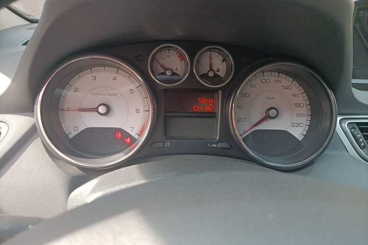 Used Peugeot 308 2014 Enjoy Edition Classic 1.6L Manual YouShang Model Instrument Cluster