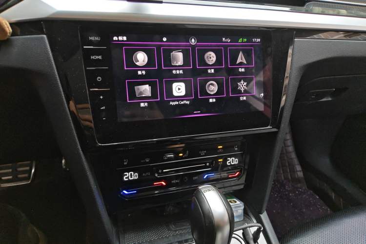 Used Volkswagen FAW-Volkswagen CC 2021 380TSI Striking Edition Audio And AC Panel