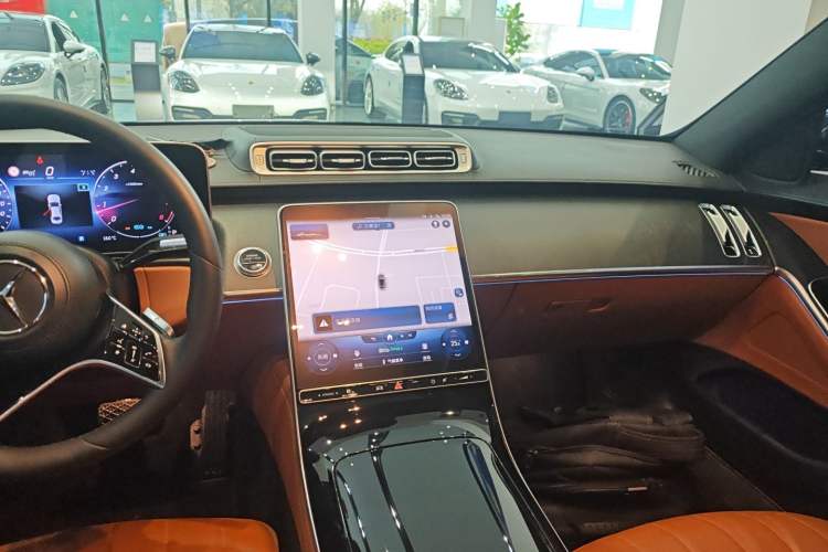 Used Mercedes-Benz S-Class 2022 S 400 L Business Model Audio And AC Panel