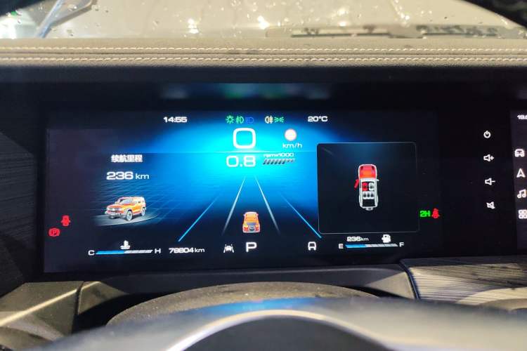 Used Tank 300 2021 2.0T Wind & Forest Iron Rider Instrument Cluster