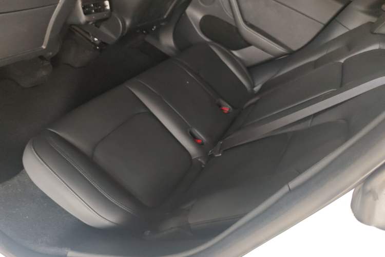 Used Tesla Model Y 2021 Long-Range All-Wheel-Drive Version 3D7 Left Rear Seat