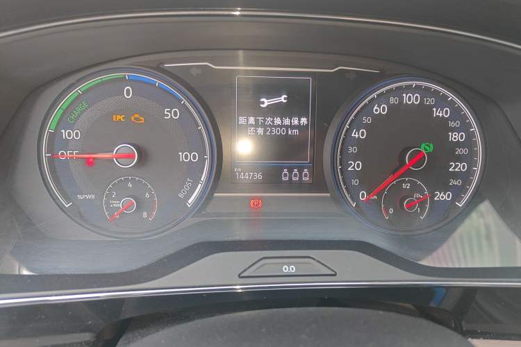 Used Volkswagen Passat New Energy 2020 430 PHEV Hybrid Elite Edition China VI Standard Odometer Close Up