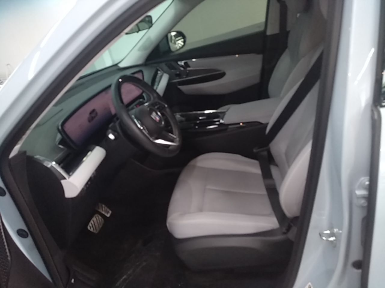 Vordere Reihe im Auto