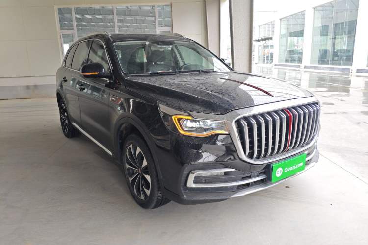 Used Hongqi HS7 2022 3.0T Automatic All-Wheel Drive ZhiLian Flagship Edition Five Seats Front Right 45 Deg