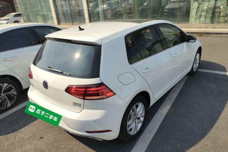 Used Volkswagen Golf 2019 280TSI DSG Comfort Version China V Standard Rear Right 45 Deg