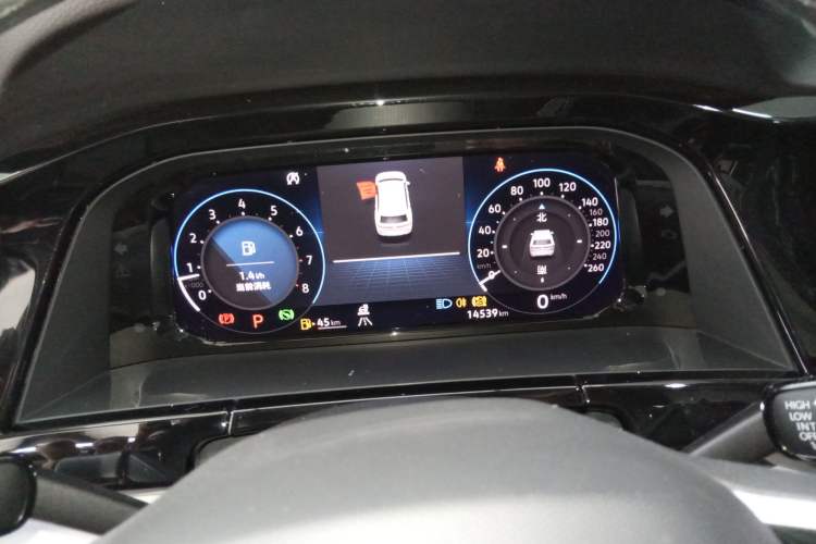 Used Volkswagen Teramont 2024 380TSI Four-Wheel Drive Prestige Luxury Edition Instrument Cluster