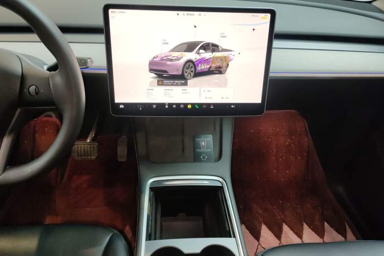 Used Tesla Model Y 2024 Rear-Wheel-Drive Version Audio And AC Panel