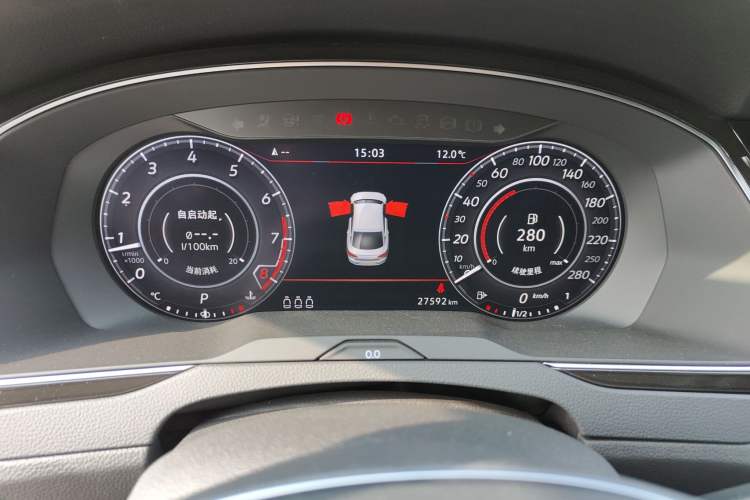 Used Volkswagen FAW-Volkswagen CC 2019 330TSI Glamour Edition China V Standard Odometer Close Up