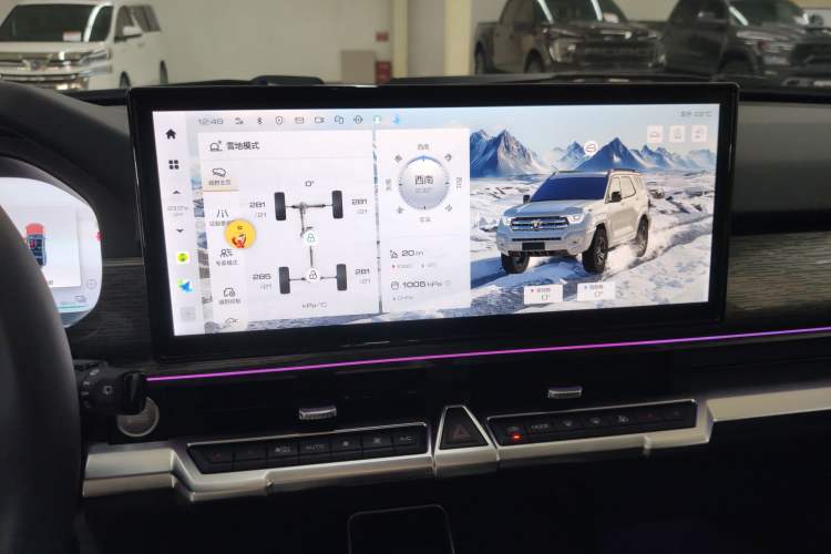 Used Tank 400 New Energy 2024 Hi4-T Off-Road Edition Audio And AC Panel