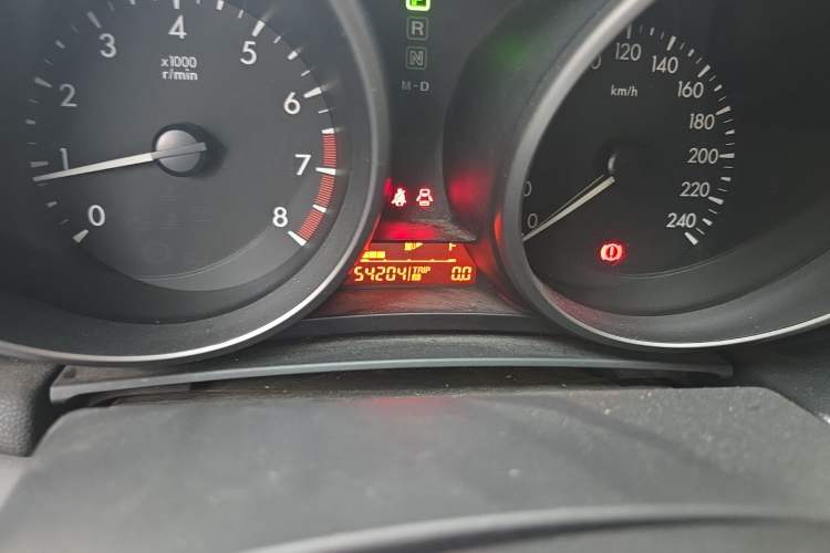 Used Mazda 3 2011 Sedan 1.6L Automatic Comfort Model Odometer Close Up